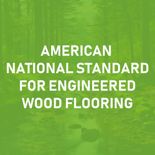 American national standard for engineered wood flooring icon